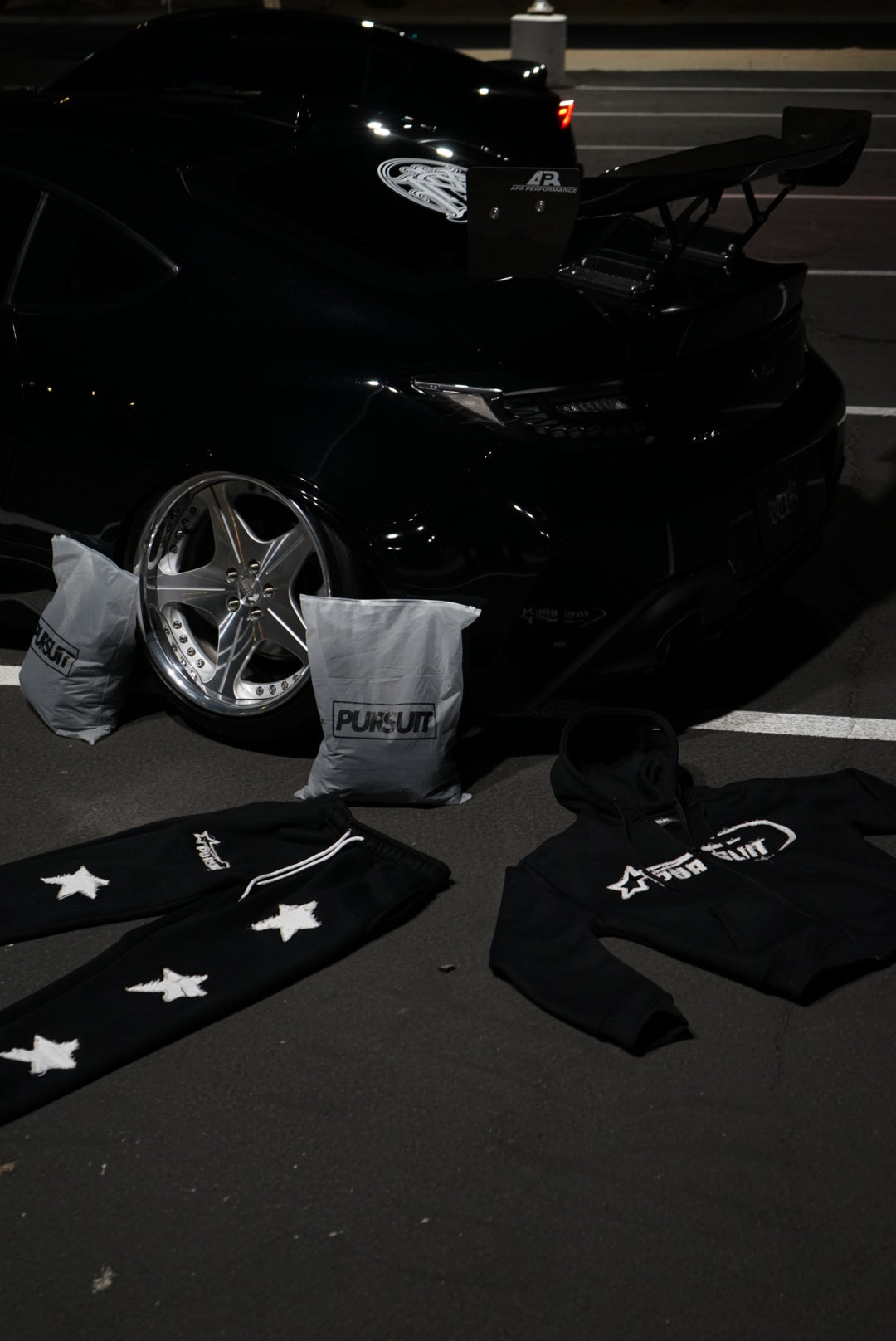 Distressed sweatsuit (last call)