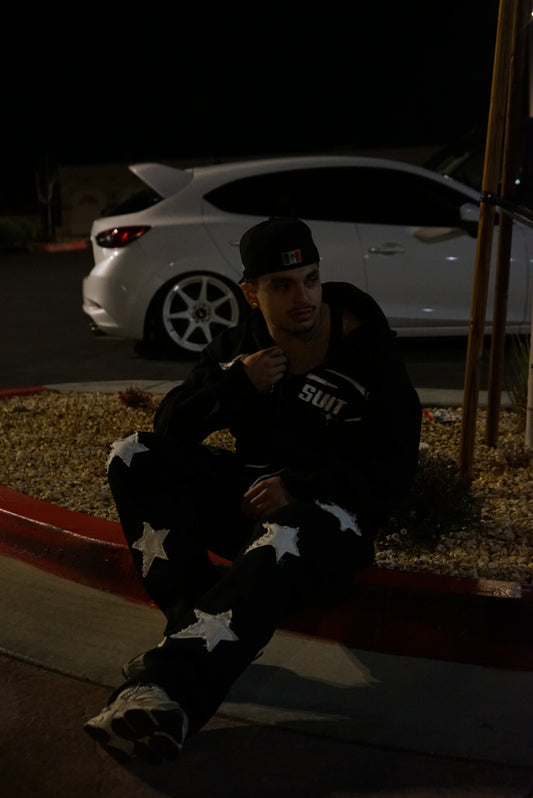 Distressed sweatsuit (last call)